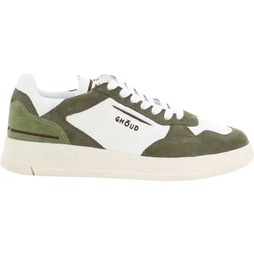 Niedrige Herren-Sneaker in Khaki - Ghoud - Modalova