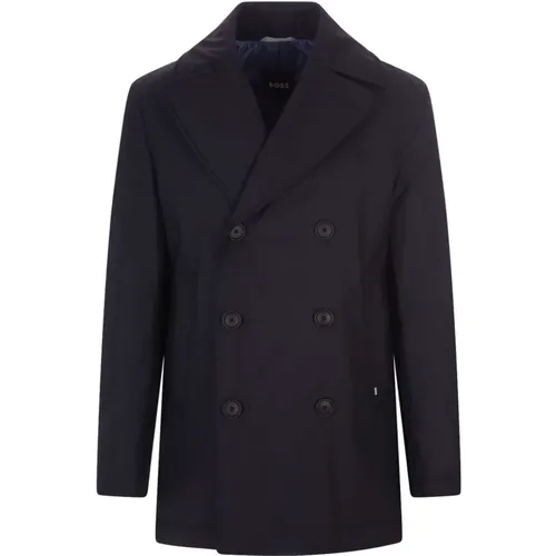 Boss Coats , male, Sizes: M - Hugo Boss - Modalova