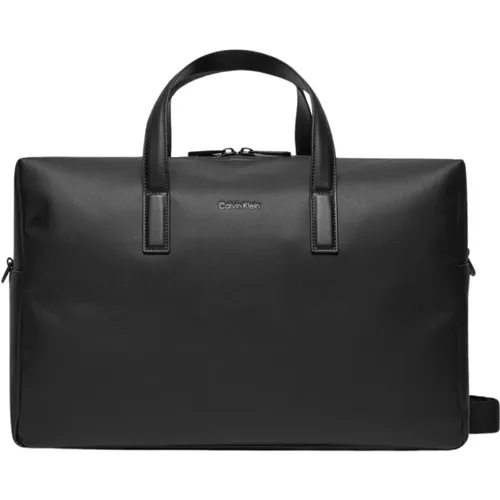 Laptop Bag with Shoulder Strap , male, Sizes: ONE SIZE - Calvin Klein - Modalova