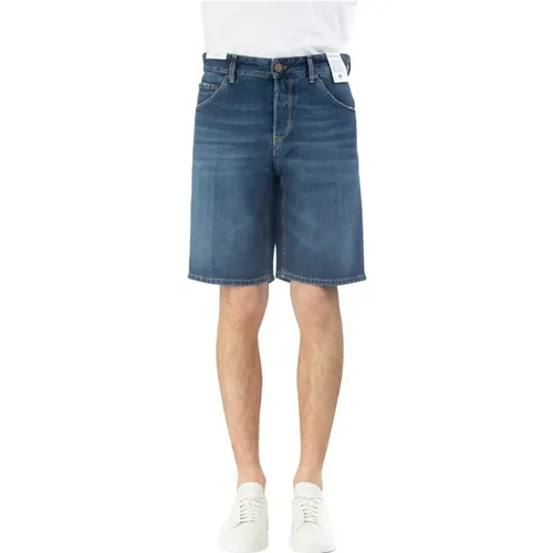 Denim Strand Shorts , Herren, Größe: W33 - PT Torino - Modalova