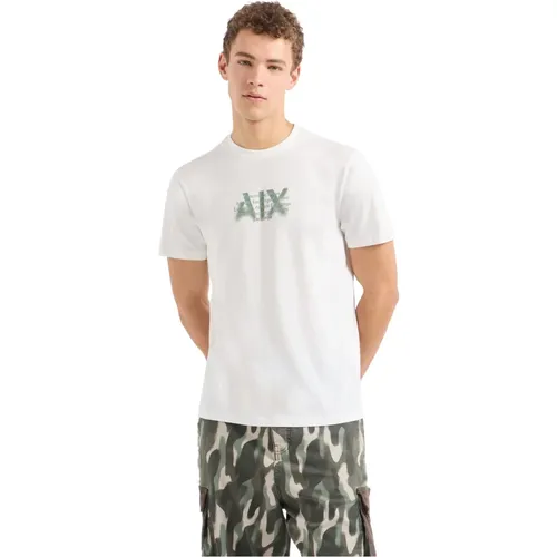 Kurzarm Modisches T-Shirt - Armani Exchange - Modalova