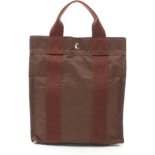 Pre-owned Canvas backpacks , unisex, Sizes: ONE SIZE - Hermès Vintage - Modalova