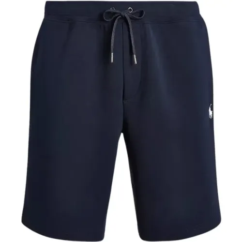 Marineblaue Polo Shorts mit Besticktem Logo - Ralph Lauren - Modalova