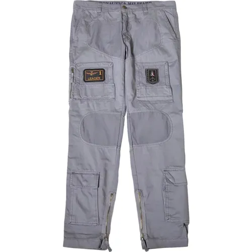 Ikonic Anti-G Herrenhose Grauer Stein - aeronautica militare - Modalova