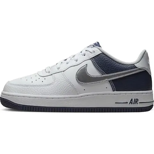 Air Force 1 LV8 Weiß/Blau Sneakers , Damen, Größe: 39 EU - Nike - Modalova