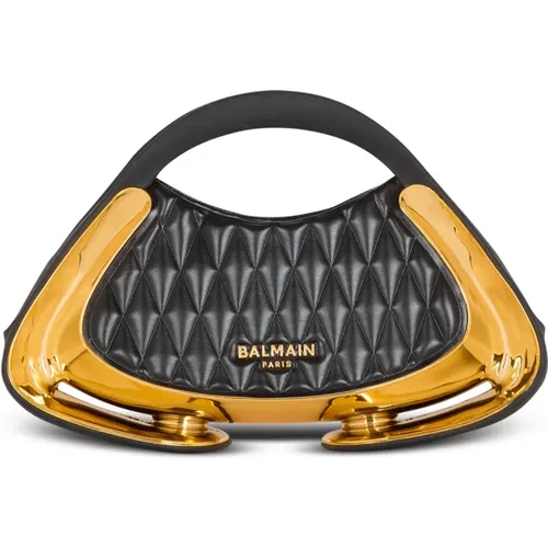 Kleine gesteppte Tasche Jolie Madame - Balmain - Modalova