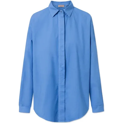 Shelby Hemd aus Garment Dyed Poplin , Damen, Größe: L - Rue De Tokyo - Modalova