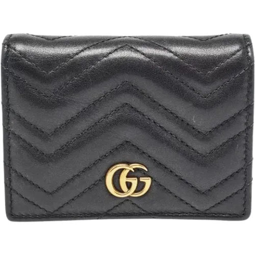 Pre-owned Leder portemonnaies - Gucci Vintage - Modalova