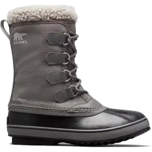 Wasserdichte Nylon Quarry Dove Stiefel,Wasserdichte Nylon Schwarze Stiefeletten - Sorel - Modalova