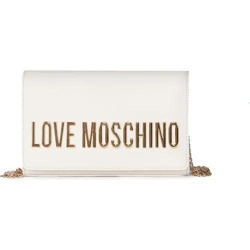 Eco-Leather Shoulder Bag , female, Sizes: ONE SIZE - Love Moschino - Modalova