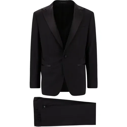 Men`s Clothing Suit Ss23 , male, Sizes: 4XL - Corneliani - Modalova