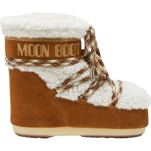 Winter Shearling Stiefel , Damen, Größe: 36 EU - moon boot - Modalova