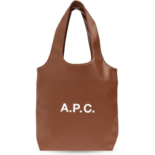 Handbag with logo , unisex, Sizes: ONE SIZE - A.p.c. - Modalova
