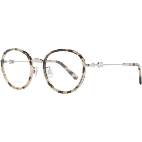 Stilvolle runde optische Brillen - Swarovski - Modalova