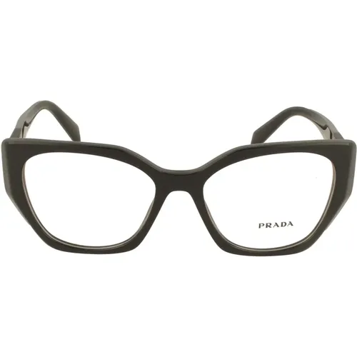 Modische Eckige Brille - Modell 18Wv - Prada - Modalova