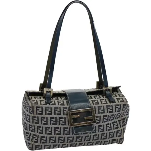 Pre-owned Canvas handbags , female, Sizes: ONE SIZE - Fendi Vintage - Modalova