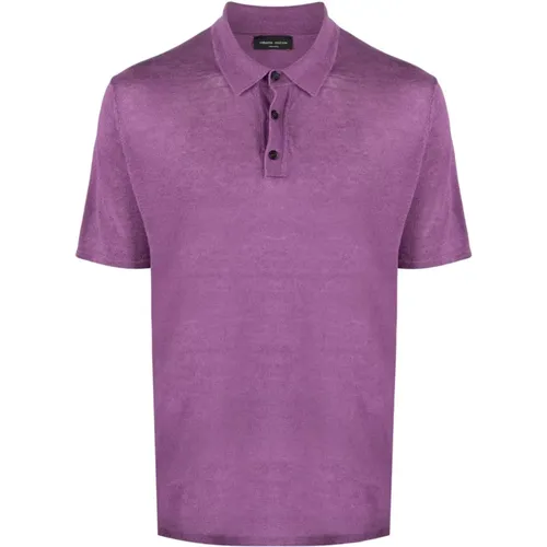 Men's Clothing T-Shirts & Polos Iris Ss23 , male, Sizes: 2XL - Roberto Collina - Modalova