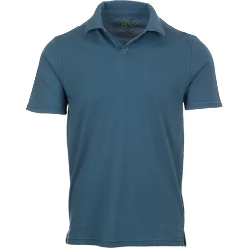 Blaue T-Shirts und Polos , Herren, Größe: XL - Bl'ker - Modalova