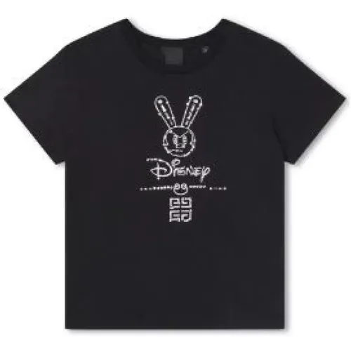 Kinder Disney Logo T-Shirt Schwarz - Givenchy - Modalova