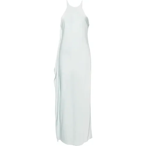 Grey Dress for Women Ss24 , female, Sizes: XL, M, L, XS, S - Calvin Klein - Modalova