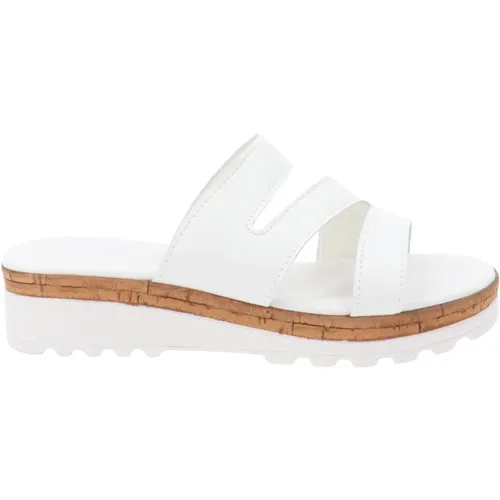 Flat Sandals , female, Sizes: 5 UK - Cinzia Soft - Modalova