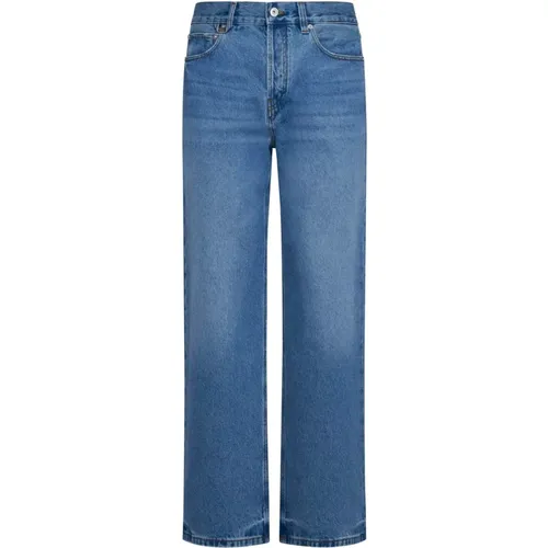 Denim Straight Leg Jeans , male, Sizes: W33, W32, W30 - Jacquemus - Modalova