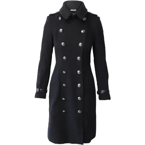 Pre-owned Wolle outerwear - Burberry Vintage - Modalova