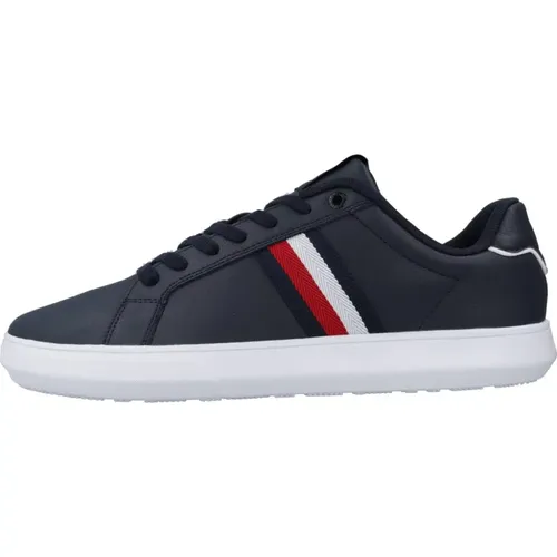 Leder Cup Sneakers Stil Upgrade - Tommy Hilfiger - Modalova