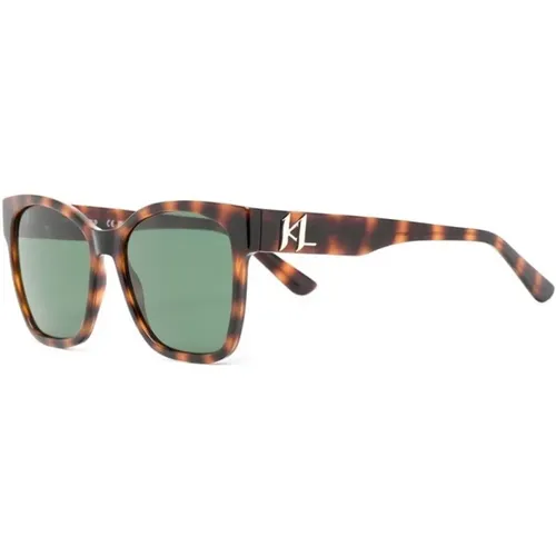 Kl6087S 240 Sunglasses , female, Sizes: 55 MM - Karl Lagerfeld - Modalova