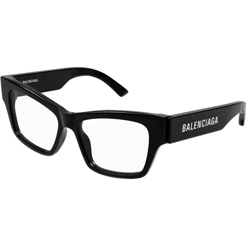 Stilvolle Brille in Schwarz , Damen, Größe: 54 MM - Balenciaga - Modalova