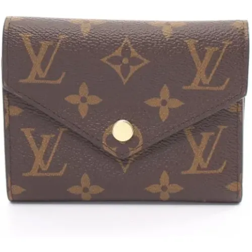 Pre-owned Coated canvas wallets , female, Sizes: ONE SIZE - Louis Vuitton Vintage - Modalova