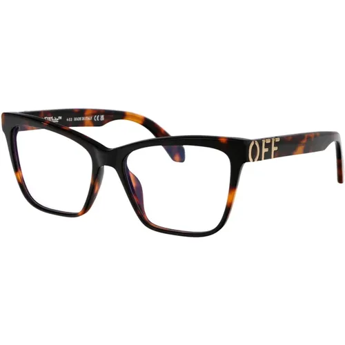 Stylish Optical Style 67 Glasses , unisex, Sizes: 55 MM - Off White - Modalova