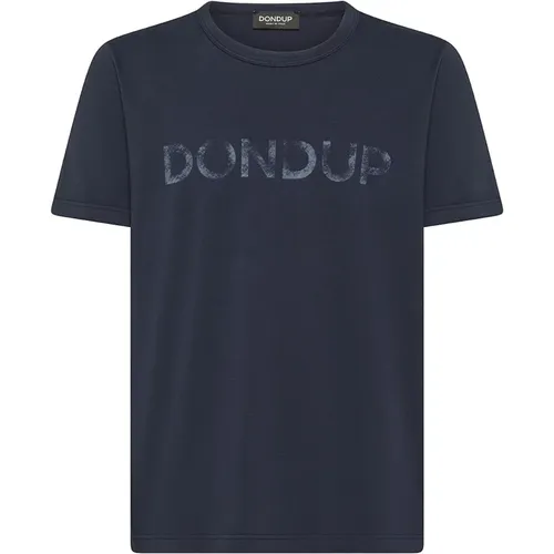 Blaue T-Shirts und Polos Dondup - Dondup - Modalova