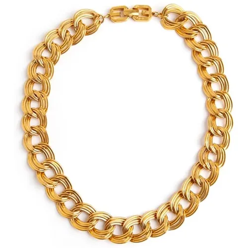 Oval Double Link Necklace , female, Sizes: ONE SIZE - Givenchy Pre-owned - Modalova