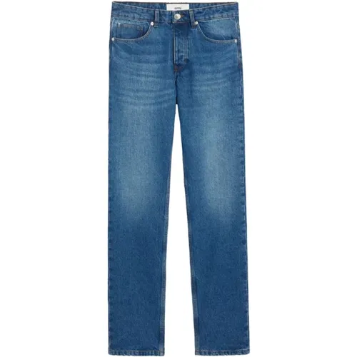 Classic Fit Jeans , male, Sizes: W31, W32, W30 - Ami Paris - Modalova