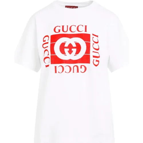 T-Shirt for Women , female, Sizes: XS, M, S - Gucci - Modalova