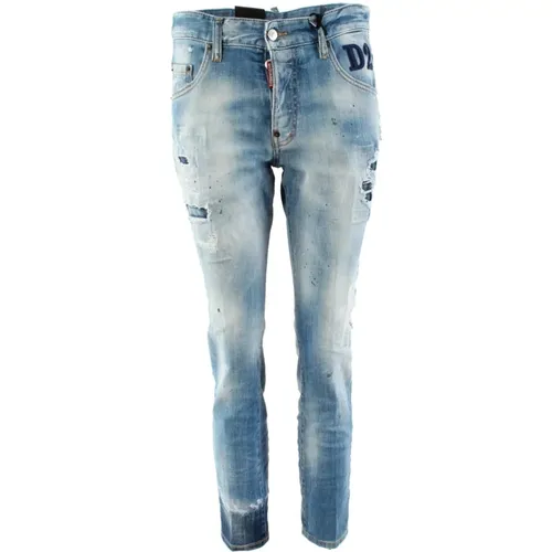 Slim-fit Jeans for Men , male, Sizes: S - Dsquared2 - Modalova
