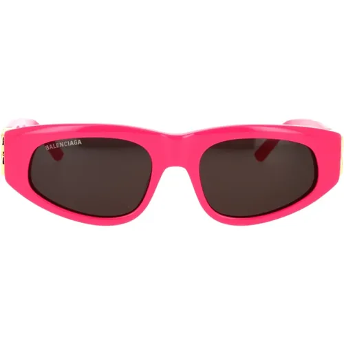 Vintage-inspired Dynasty Sunglasses , female, Sizes: 53 MM - Balenciaga - Modalova