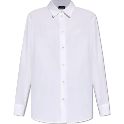 Shirt with logo , female, Sizes: S, L, M, XS - ETRO - Modalova