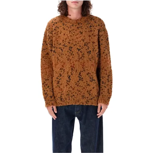 Beiger Melierter Strickpullover Aw24 - YMC You Must Create - Modalova