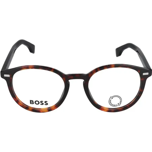 Stilvolle Brille Boss 1367 , Herren, Größe: 50 MM - Hugo Boss - Modalova