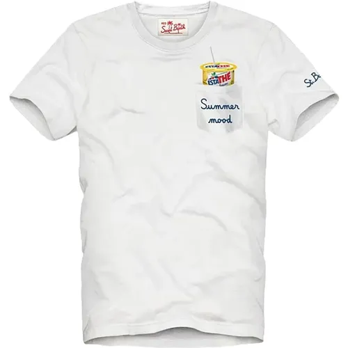 T-shirts and Polos , male, Sizes: S, XL - MC2 Saint Barth - Modalova