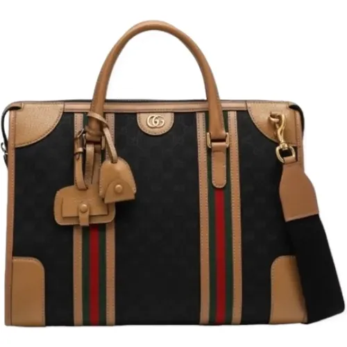 Stylish Leather Bag , male, Sizes: ONE SIZE - Gucci - Modalova