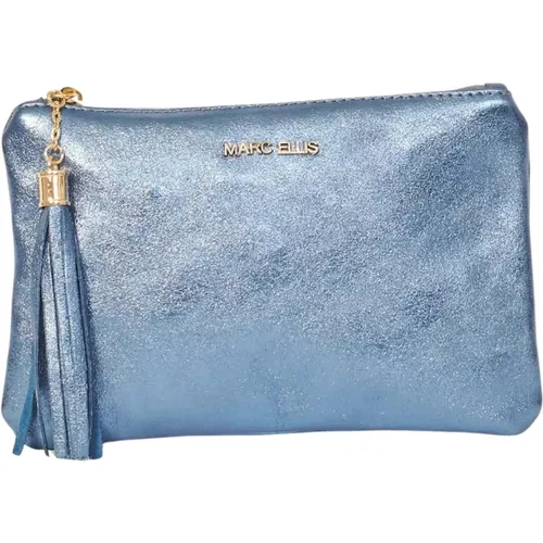 Blaue Partytasche mit Kettenriemen , Damen, Größe: ONE Size - Marc Ellis - Modalova