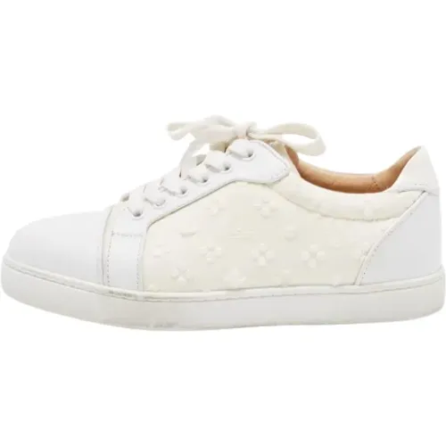 Pre-owned Stoff sneakers - Christian Louboutin Pre-owned - Modalova