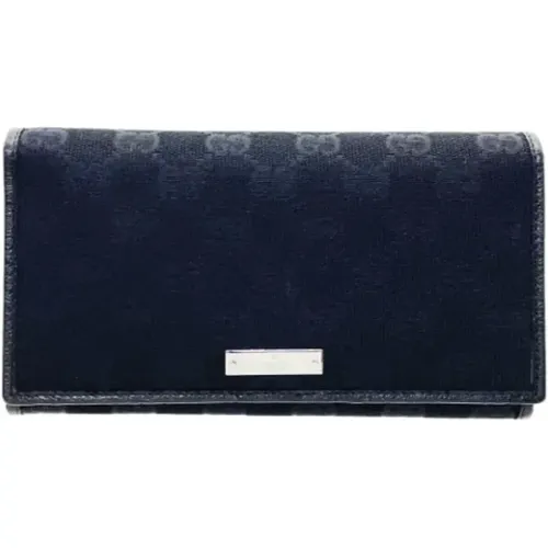 Pre-owned Canvas wallets , female, Sizes: ONE SIZE - Gucci Vintage - Modalova