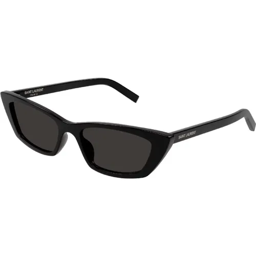 Cat Eye Sunglasses in , female, Sizes: 52 MM - Saint Laurent - Modalova