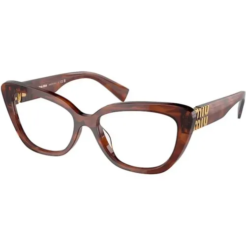 Frame Glasses , unisex, Sizes: 55 MM - Miu Miu - Modalova