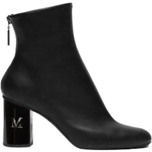 Customised Heel Ankle Boots , female, Sizes: 6 UK - Max Mara - Modalova