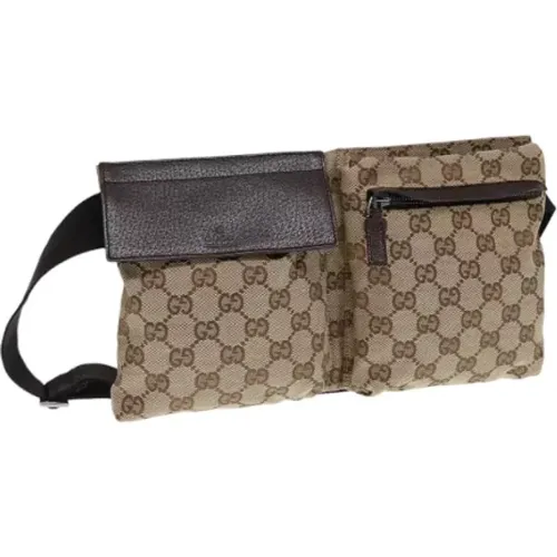 Pre-owned Canvas gucci-bags , female, Sizes: ONE SIZE - Gucci Vintage - Modalova